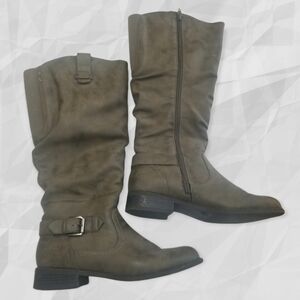 Boots Faux Leather Women's 8